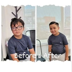 Empire Cutz Barbershop - Before & After kids cut