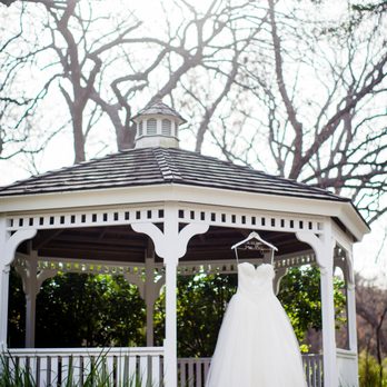Chateau On The Creek - Gazebo is a perfect spot to hang a wedding dress, among other uses! - Party & Event Planning Near Me - Round Rock, Texas