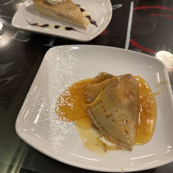 The French Table Bistro - two plates of dessert - French Near Me - Vancouver, British Columbia