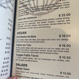 Menu Menu