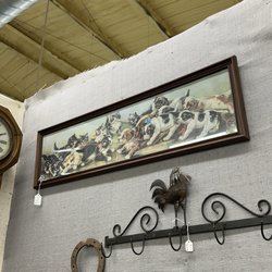 Woodshed Antique Mall - Loved this painting!