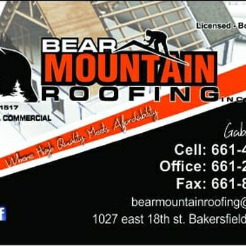 Bear Mountain Roofing - Contact Us Today! - Roofing Near Me - Bakersfield, California Bear Mountain Roofing - Contact Us Today! - Roofing Near Me - Bakersfield, California