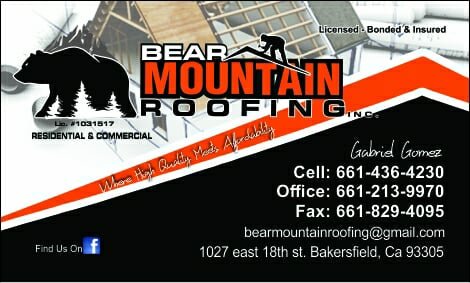 Slide of Bear Mountain Roofing