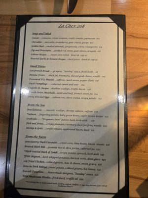 Menu photo 1 La Chev 208 Summerville, SC