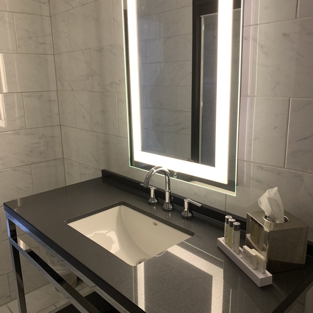 The Admiral Hotel - Vanity sink area - Hotels Near Me - Mobile, Alabama The Admiral Hotel - Vanity sink area - Hotels Near Me - Mobile, Alabama