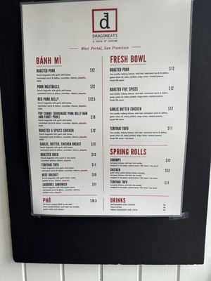 Menu photo 1 DragonEats San Francisco, CA