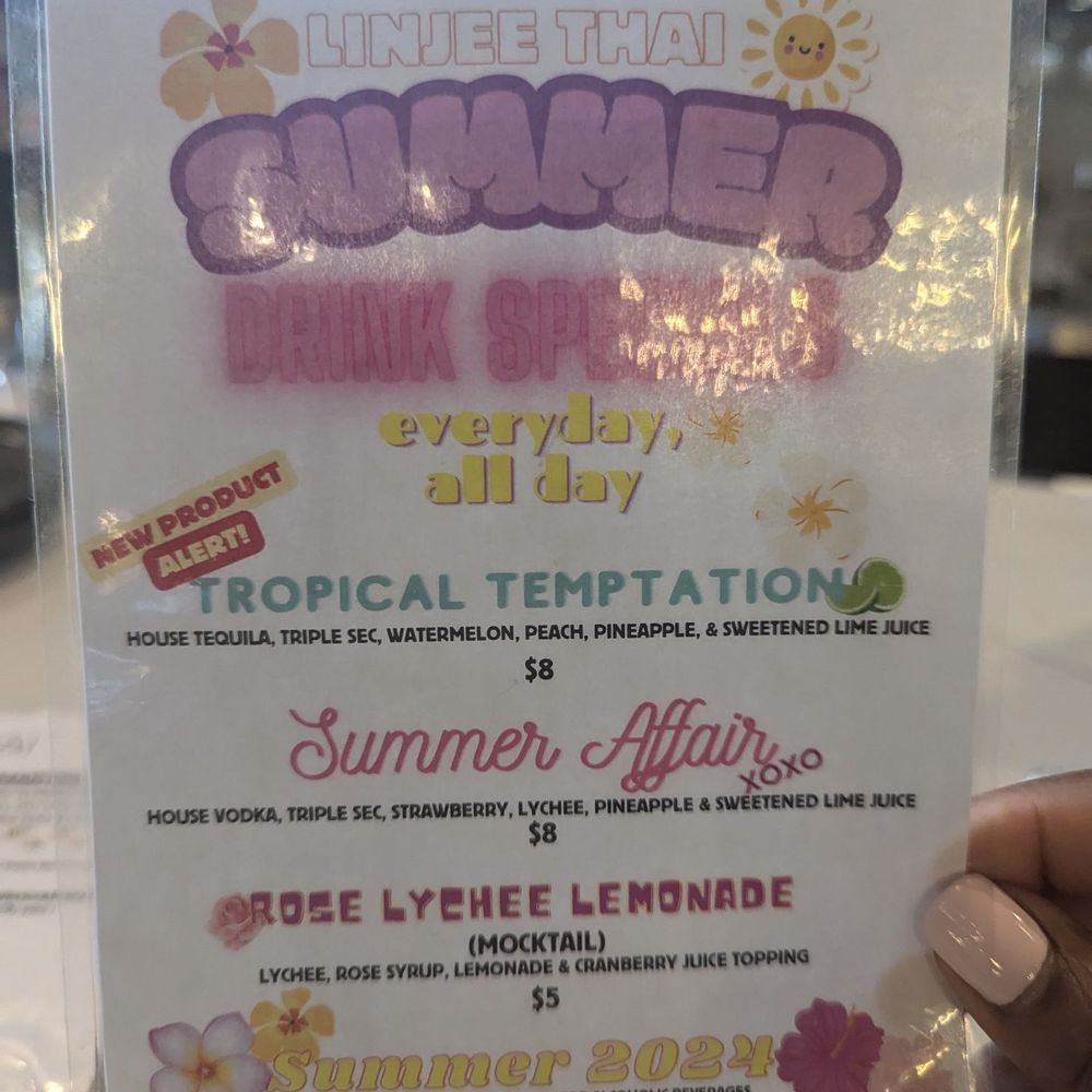 Linjee Thai - Friday happy hour menu - Thai Near Me - Alexandria, Virginia Linjee Thai - Friday happy hour menu - Thai Near Me - Alexandria, Virginia