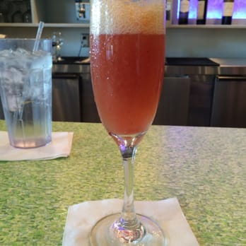 Cali - Brandon - Happy Hour special- Passionfruit Mimosa for $4. It was yummmmyy!! - New American Near Me - Riverview, Florida Cali - Brandon - Happy Hour special- Passionfruit Mimosa for $4. It was yummmmyy!! - New American Near Me - Riverview, Florida