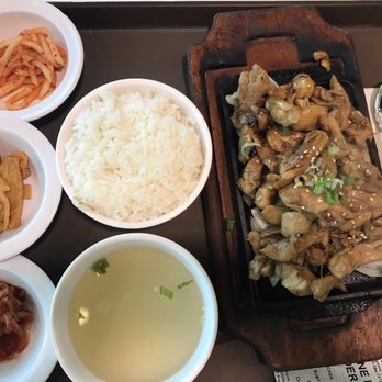 Corea BBQ - Chicken plate - Korean Near Me - Los Angeles, California Corea BBQ - Chicken plate - Korean Near Me - Los Angeles, California