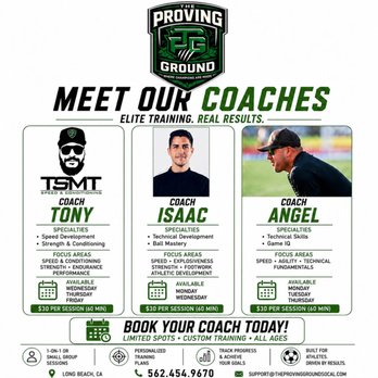 The Proving Ground - Soccer Near Me - Signal Hill, California The Proving Ground - Soccer Near Me - Signal Hill, California