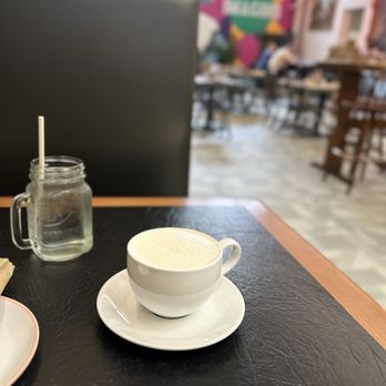 The Canning House - Chai tea latte with almond milk, so good ! - New American Near Me - Forty Fort, Pennsylvania The Canning House - Chai tea latte with almond milk, so good ! - New American Near Me - Forty Fort, Pennsylvania