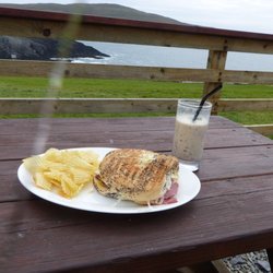 Three Castlehead Café - Saftig, pikant und lecker - gratis dazu: Postkartenpanorama!
