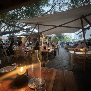 Mandolin Aegean Bistro - Outside - Mediterranean Near Me - Miami, Florida Mandolin Aegean Bistro - Outside - Mediterranean Near Me - Miami, Florida