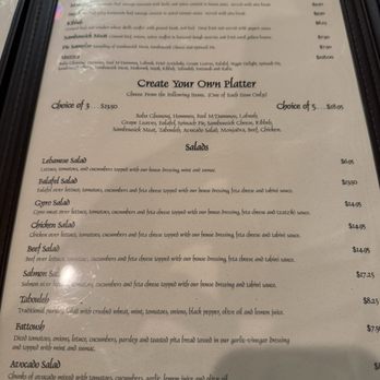 The Pita House - Menu - Middle Eastern Near Me - Alexandria, Virginia