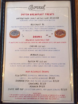 Menu photo 1 Borrel Toronto, ON