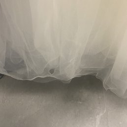 Dress and hem where holes are Dress and hem where holes are