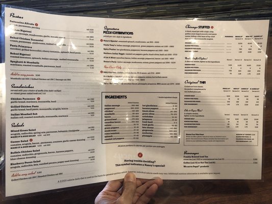Menu photo 7 Nancy's Pizza Raleigh Raleigh, NC