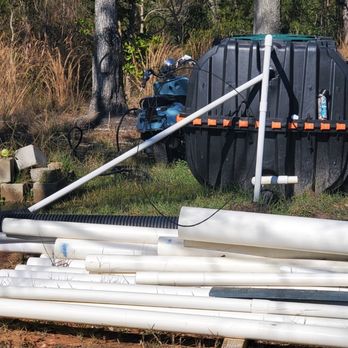Dockside RV Resort - Holding tank that was leaking - RV Parks Near Me - Coden, Alabama