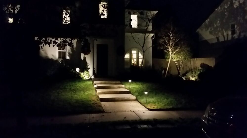 Slide of LED Landscape Lighting
