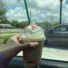Strawberry Shortcake Frappe Strawberry Shortcake Frappe
