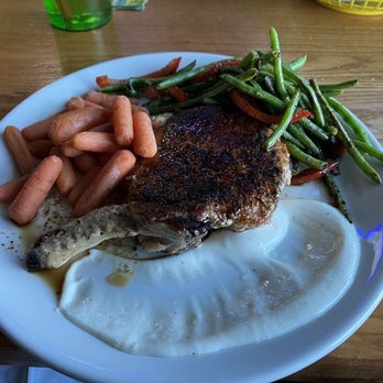 Quaker Steak & Lube - Bone in pork chop - American Near Me - Milford, Ohio Quaker Steak & Lube - Bone in pork chop - American Near Me - Milford, Ohio