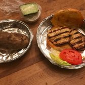 Photo of Max's Delicatessen & Restaurant - Highland Park, IL, United States. Crispy and tender potato served with juicy blackened chicken sandwich.