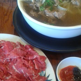 Saigon Eden - Side of RARE rib-eye for my pho soup. So fresh and delicious! The meat cooks in the piping hot broth. - Vietnamese Near Me - San Gabriel, California Saigon Eden - Side of RARE rib-eye for my pho soup. So fresh and delicious! The meat cooks in the piping hot broth. - Vietnamese Near Me - San Gabriel, California