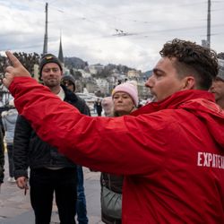Expat Explore Travel Ltd. - Tour Leader Brandon, leading the way