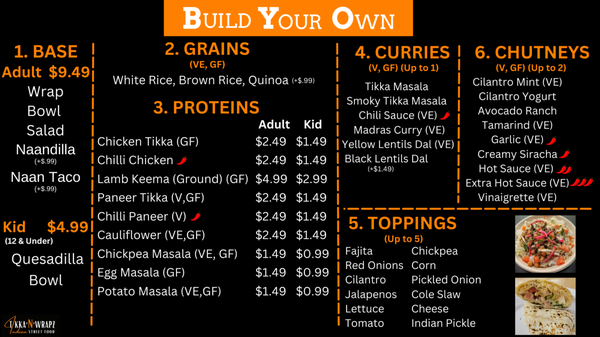 Menu photo 8 Tikka N Wrapz Pittsburgh, PA