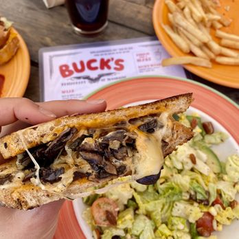 Buck's - Vegan Mushroom Reuben - American Near Me - Woodside, California Buck's - Vegan Mushroom Reuben - American Near Me - Woodside, California