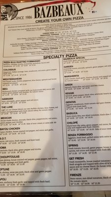 Menu photo 5 Bazbeaux Pizza Indianapolis, IN Menu photo 5 Bazbeaux Pizza Indianapolis, IN