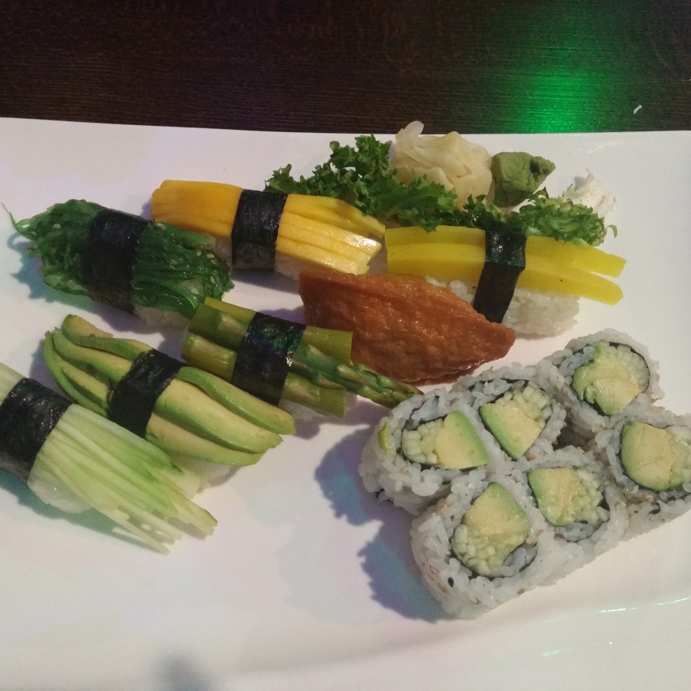 Bonsai - Vegetable sushi dinner - Japanese Near Me - Bristol, Connecticut Bonsai - Vegetable sushi dinner - Japanese Near Me - Bristol, Connecticut