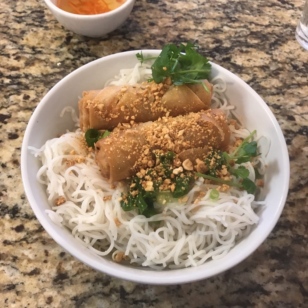 Da Vang Restaurant - 38. Vermicelli noodle bowl with egg rolls - Vietnamese Near Me - Phoenix, Arizona Da Vang Restaurant - 38. Vermicelli noodle bowl with egg rolls - Vietnamese Near Me - Phoenix, Arizona