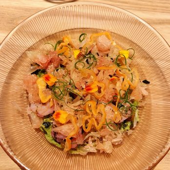 Anjin - shisho pickled shrimp - Japanese Near Me - Kansas City, Missouri Anjin - shisho pickled shrimp - Japanese Near Me - Kansas City, Missouri