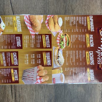 Arepa Xpress - Menu - Venezuelan Near Me - Spring, Texas