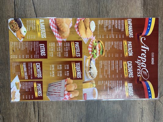Menu photo 2 Arepa Xpress Spring, TX