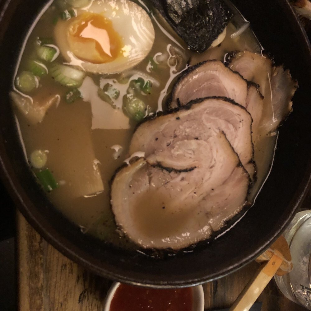 The Ramen Bar - Original tonkotsu with nasty nasty spicy sauce. DO NOT get the tonkotsu red or add spicy sauce to your meal - Ramen Near Me - Dublin, D The Ramen Bar - Original tonkotsu with nasty nasty spicy sauce. DO NOT get the tonkotsu red or add spicy sauce to your meal - Ramen Near Me - Dublin, D