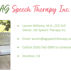 AG Speech Therapy