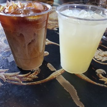 The Grand - Cold brew with almond milk and elderflower lemonade - Speakeasies Near Me - Phoenix, Arizona