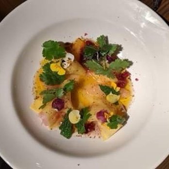 Aba - Stripe Bass Crudo - Mediterranean Near Me - Chicago, Illinois