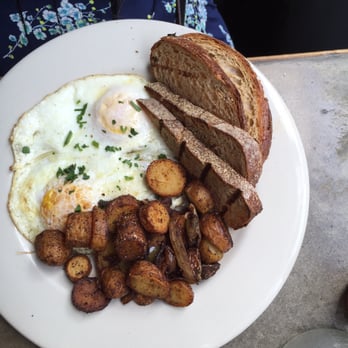 Sweet Chick - Eggs over easy with home fries - Southern Near Me - New York, New York Sweet Chick - Eggs over easy with home fries - Southern Near Me - New York, New York