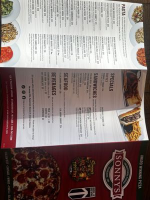 Menu photo 2 Sonny's Pizzeria Sturgeon Bay, WI