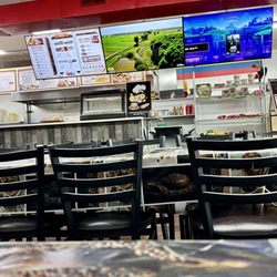 El Sabor Latino - View of main counter from our table