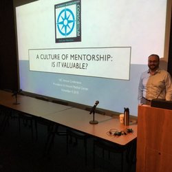 Derek Fenwick at conference