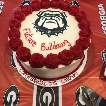 Smallcakes Cary - Custom Round Two Layer Cake - Cupcakes Near Me - Cary, North Carolina