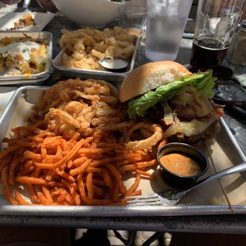 Burger Burger - Custom burger was massive and awesome. The bacon was epic... - Burgers Near Me - Fredericksburg, Texas Burger Burger - Custom burger was massive and awesome. The bacon was epic... - Burgers Near Me - Fredericksburg, Texas