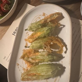 Osteria Il Muro - Squash blossoms - Italian Near Me - Denton, Texas Osteria Il Muro - Squash blossoms - Italian Near Me - Denton, Texas