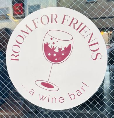 Room for Friends ... a wine bar! by null