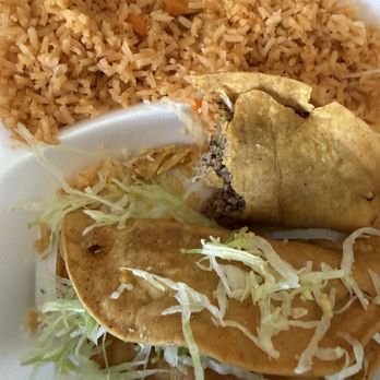 Roberto's Taco Shop - Shredded No. 4 Two Beef Tacos and rice - Mexican Near Me - Las Vegas, Nevada Roberto's Taco Shop - Shredded No. 4 Two Beef Tacos and rice - Mexican Near Me - Las Vegas, Nevada