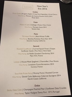 Menu photo 5 Siena Steakhouse Wichita, KS